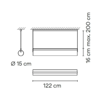 Vibia Kontorno 6476 Pendelleuchte – Bild 7