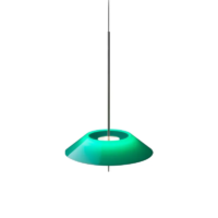 Vibia Mayfair 5520 LED-Pendelleuchte Graphit Grau und Grün