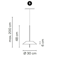Vibia Mayfair 5520 LED-Pendelleuchte – Bild 5