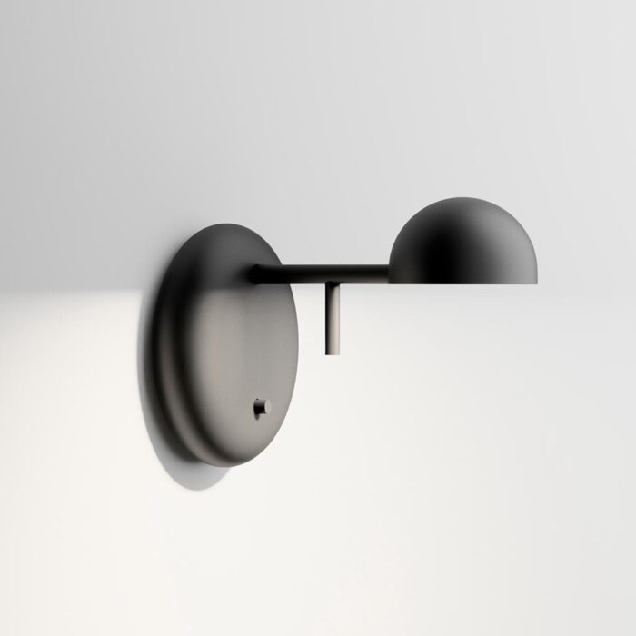 VIBIA Pin LED-Wandleuchte 1675 Schwarz