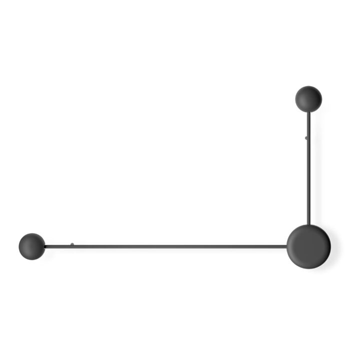 VIBIA Pin LED-Wandleuchte 1694 schwarz