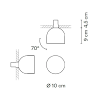 Vibia Plusminus Solo 6333 Einbau-Deckenleuchte mit Flachdiffusor – Bild 14