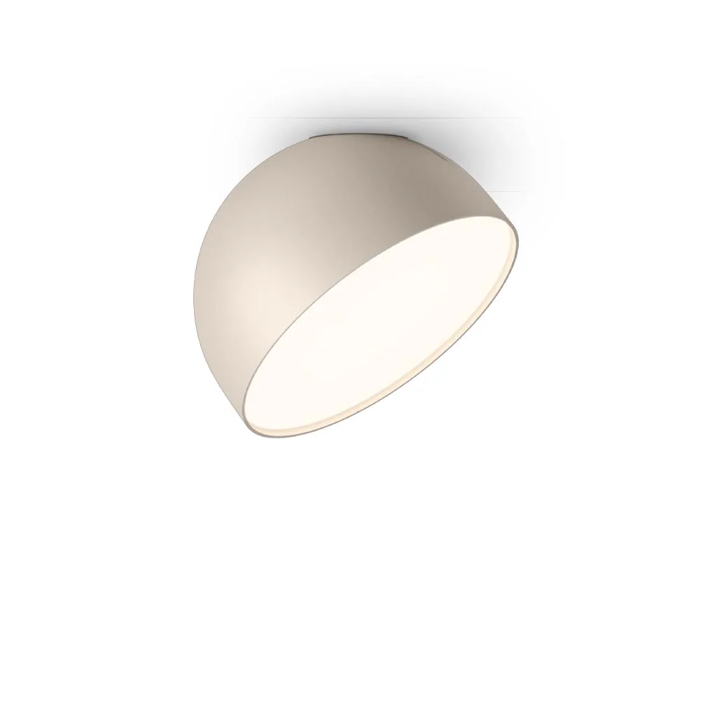 Vibia Plusminus Solo 6335 Einbau-Deckenleuchte mit Flachdiffusor Beige