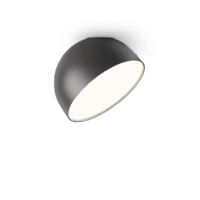 Vibia Plusminus Solo 6335 Einbau-Deckenleuchte mit Flachdiffusor Schwarz