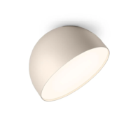 Vibia Plusminus Solo 6340 Einbau-Deckenleuchte mit Flachdiffusor Beige