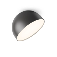 Vibia Plusminus Solo 6340 Einbau-Deckenleuchte mit Flachdiffusor Schwarz