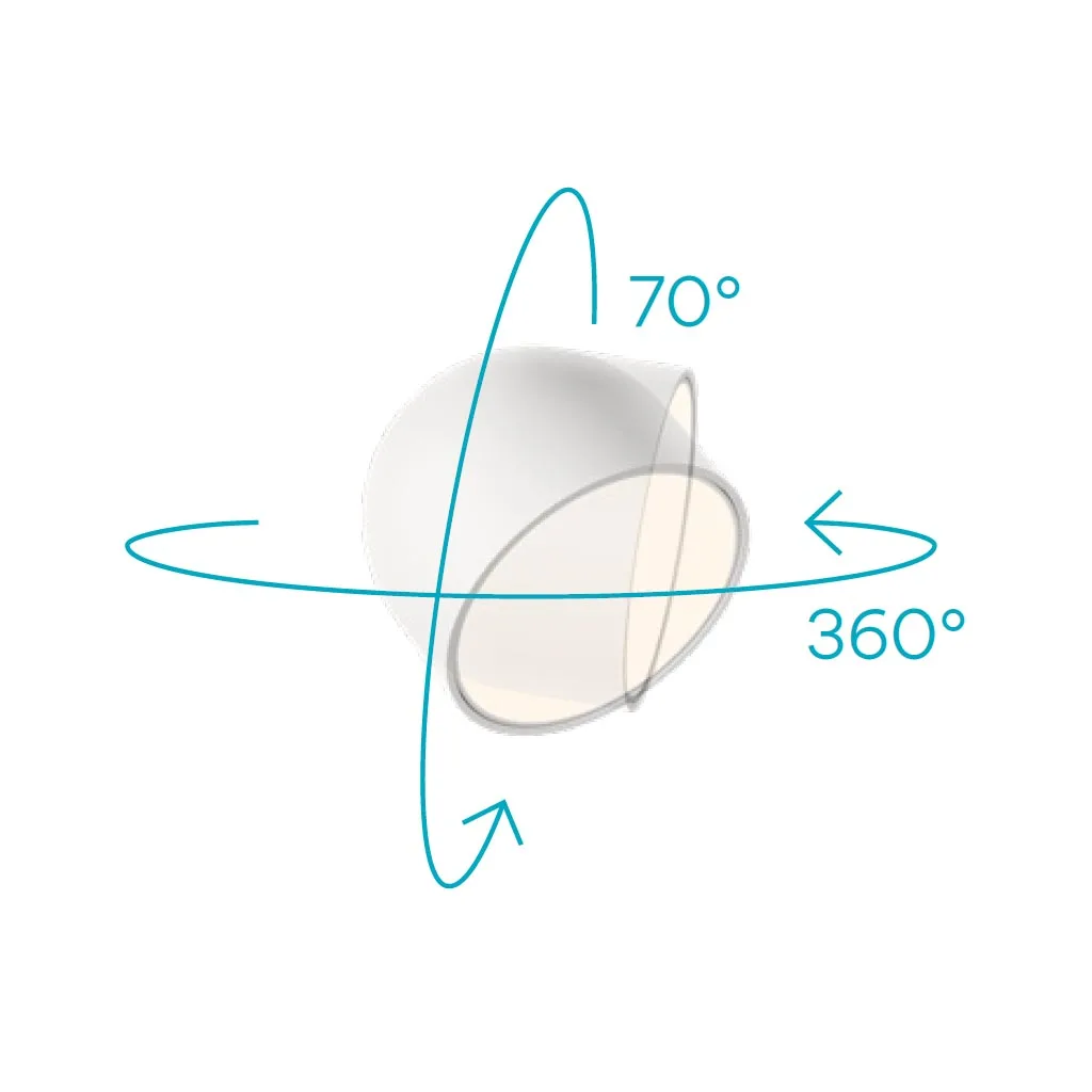 Vibia Plusminus Solo 6333 Einbau-Deckenleuchte mit Flachdiffusor – Bild 7