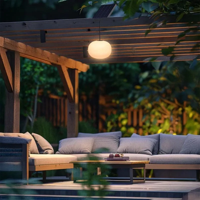 8 seasons design Solar-Akku Hängelampe Glowing Elegance – Bild 7