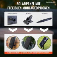 8 seasons design Solar-Akku Hängelampe Glowing Elegance – Bild 5