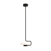 KDLN Tratto LED-Pendelleuchte Schwarz 110 cm