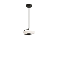 KDLN Tratto LED-Pendelleuchte Schwarz 70 cm