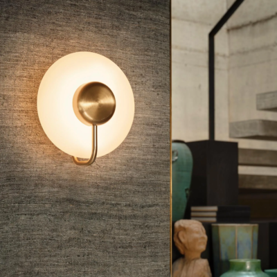 KDLN Tratto Wall LED-Wandleuchte Messing Ambiente