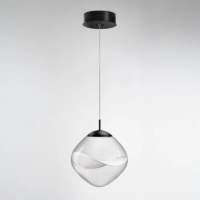 Lumina Aether LED-Pendelleuchte Schwarz
