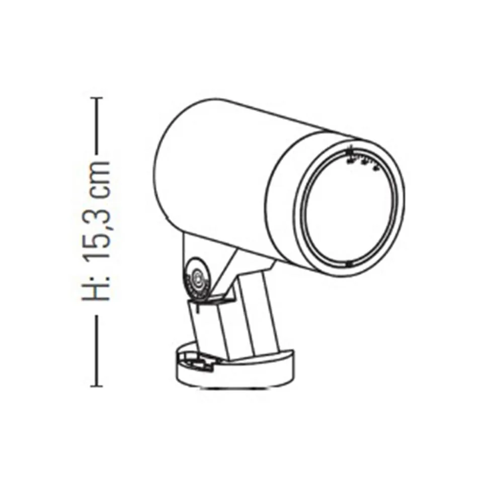 prediger.base p.135 LED Zoom-Bodenstrahler mit Erdspieß – Bild 8