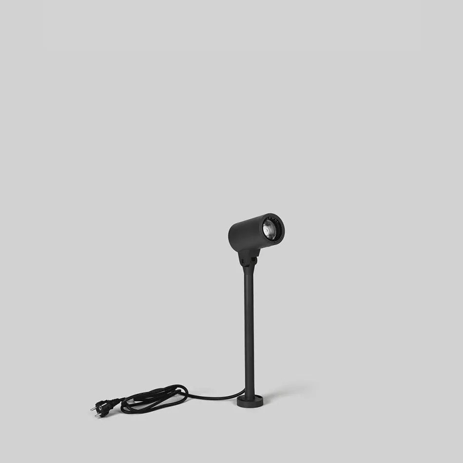 prediger.base p.135 LED Zoom-Bodenstrahler mit Erdspieß 41 cm