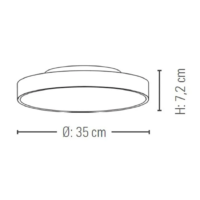 prediger.base p.136 LED-Deckenleuchte Ø 35 cm – Bild 5