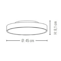 prediger.base p.136 LED-Deckenleuchte Ø 45 cm – Bild 4