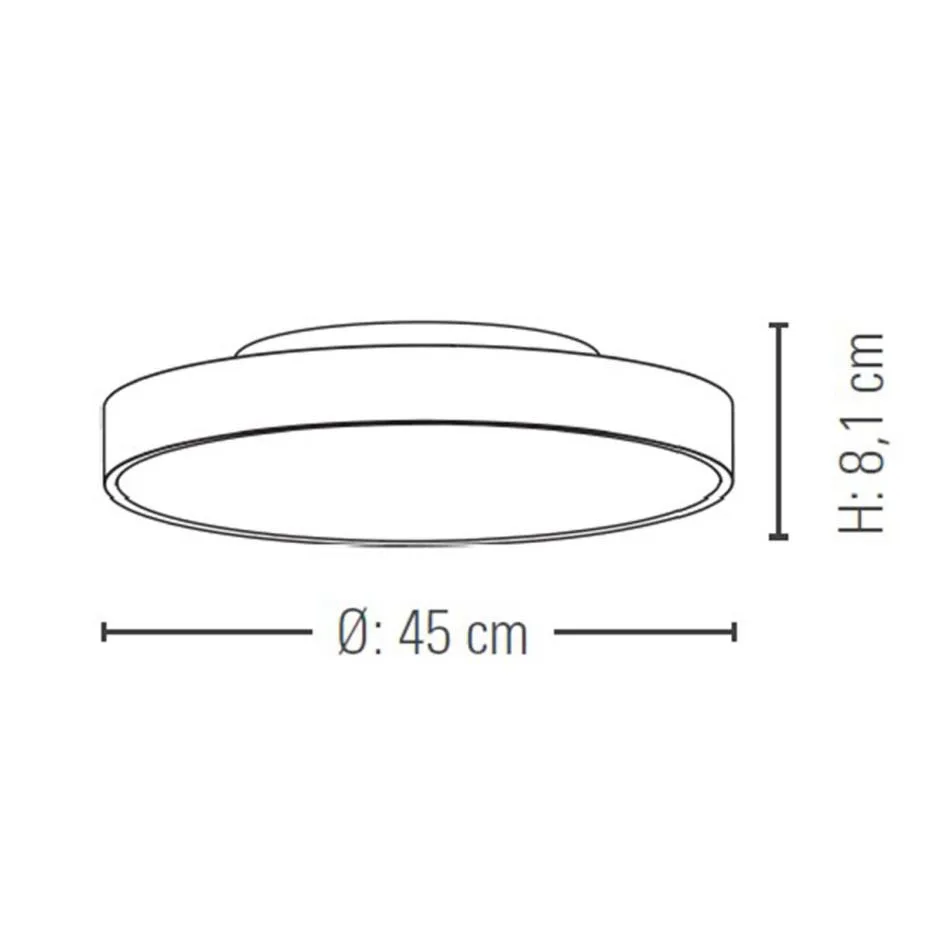 prediger.base p.136 LED-Deckenleuchte Ø 45 cm – Bild 4