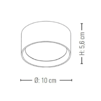 prediger.base p.139 LED-Deckenleuchte Ø 10 cm – Bild 4
