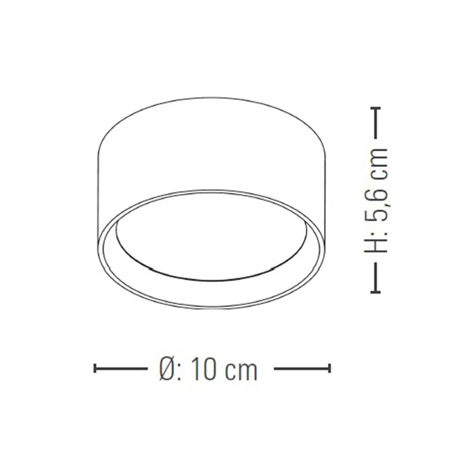prediger.base p.139 LED-Deckenleuchte Ø 10 cm – Bild 4
