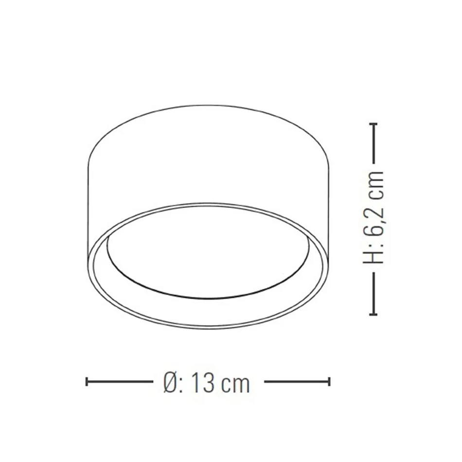 prediger.base p.139 LED-Deckenleuchte Ø 13 cm – Bild 2