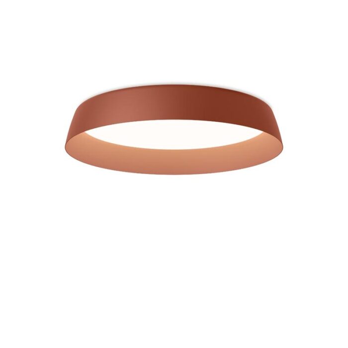 Vibia Bigger 3905 LED-Deckenleuchte Terra Red