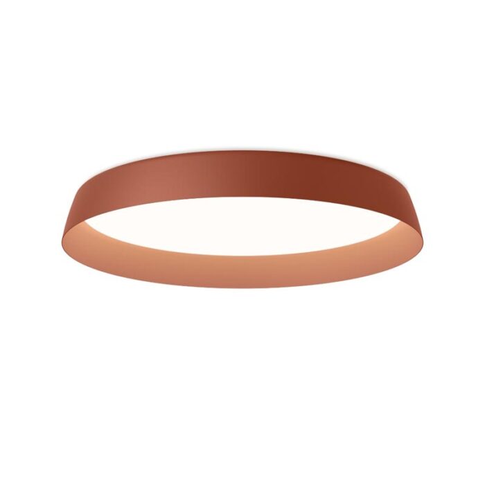 Vibia Bigger 3915 LED-Deckenleuchte Terra Rot