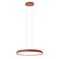 Vibia Bigger 3920 LED-Pendelleuchte Terra Rot