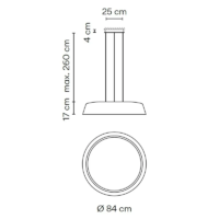 Vibia Bigger 3925 LED-Pendelleuchte – Bild 8