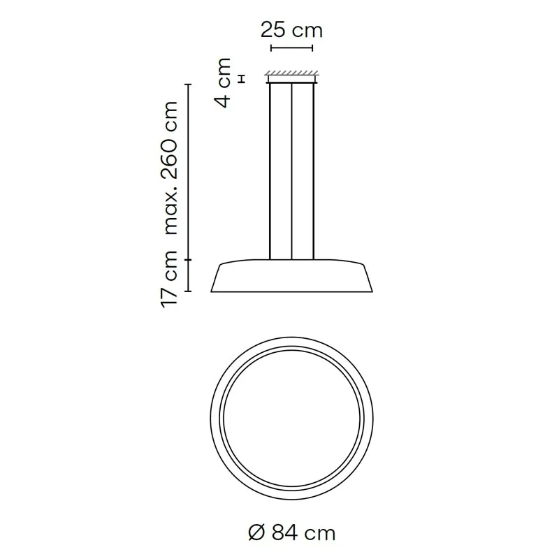 Vibia Bigger 3925 LED-Pendelleuchte Tunable White – Bild 8