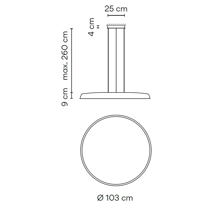 Vibia Bigger 3930 LED-Pendelleuchte Tunable White – Bild 7