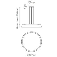 Vibia Bigger 3935 LED-Pendelleuchte – Bild 7