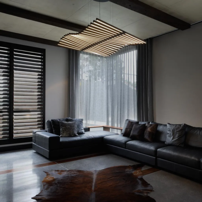 Vibia Rhythm Horizontal 2121 LED-Pendelleuchte Ambiente