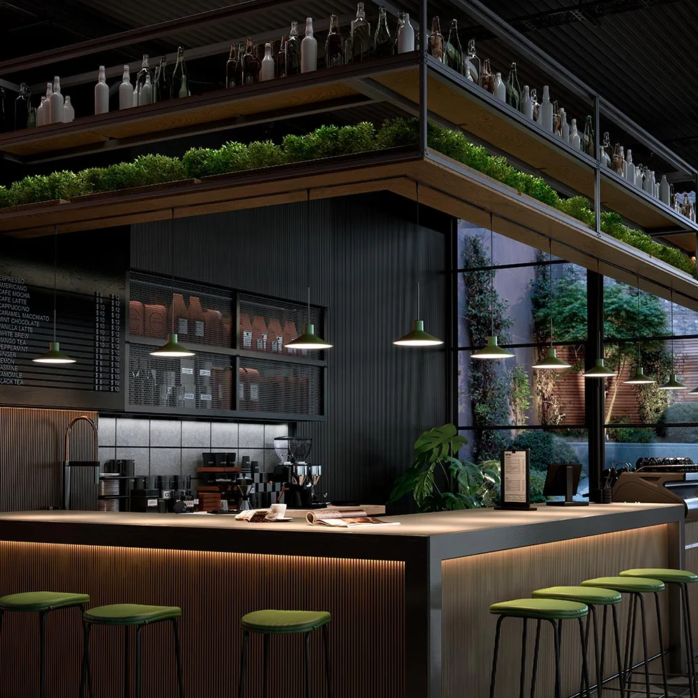 Beleuchtung im Autohaus