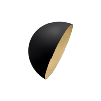 Cini & Nils Flip 250 Plafone Parete Wandleuchte Schwarz Gold