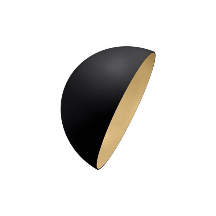 Cini & Nils Flip 250 Plafone Parete Wandleuchte Schwarz Gold