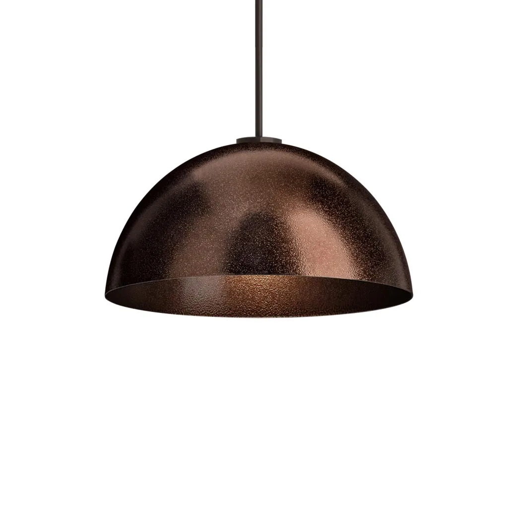 Cini & Nils Flip 250 Sospeso Pendelleuchte Hammerschlag Kupfer