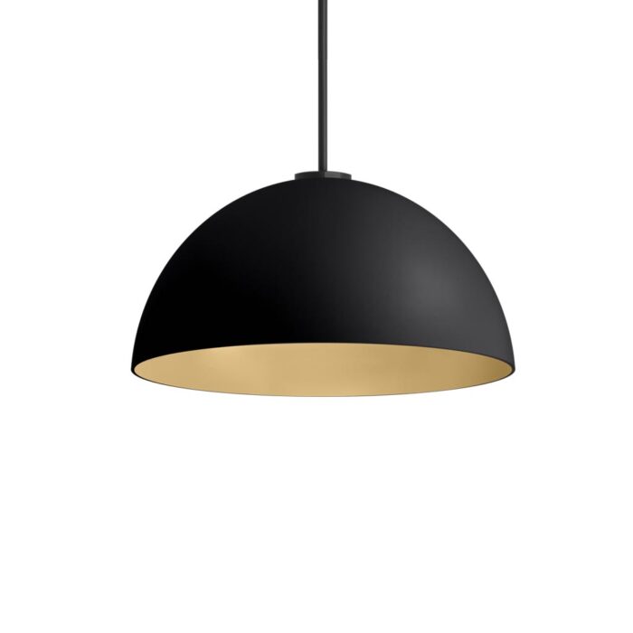 Cini & Nils Flip 250 Sospeso Pendelleuchte Schwarz Gold