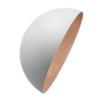 Cini & Nils Flip 500 Plafone Parete Wandleuchte Weiß Rosegold