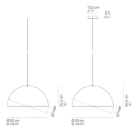 Cini & Nils Flip 500 Sospeso Pendelleuchte – Bild 15