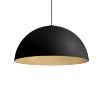 Cini & Nils Flip 500 Sospeso Pendelleuchte Schwarz Gold