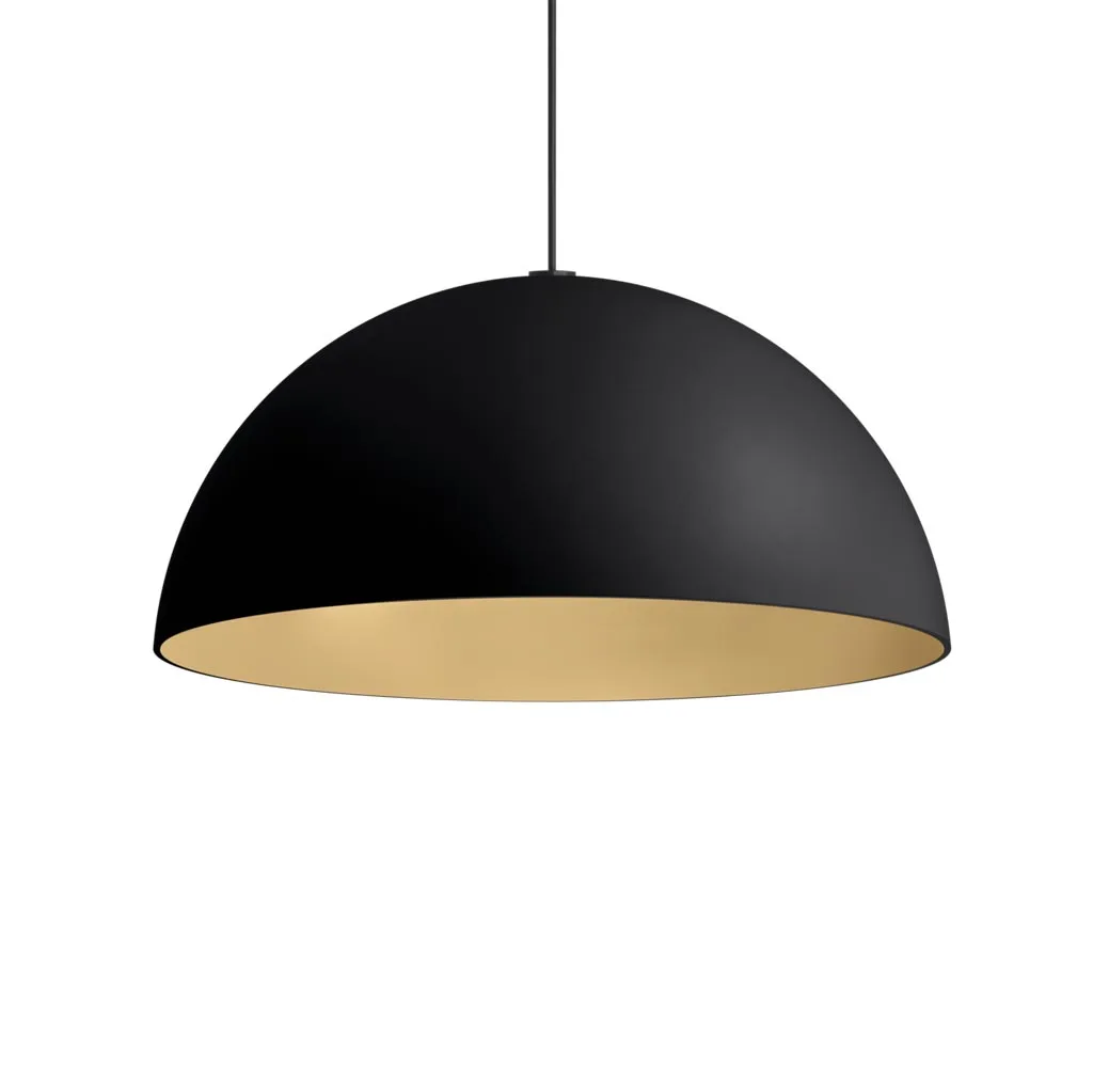 Cini & Nils Flip 500 Sospeso Pendelleuchte Schwarz Gold