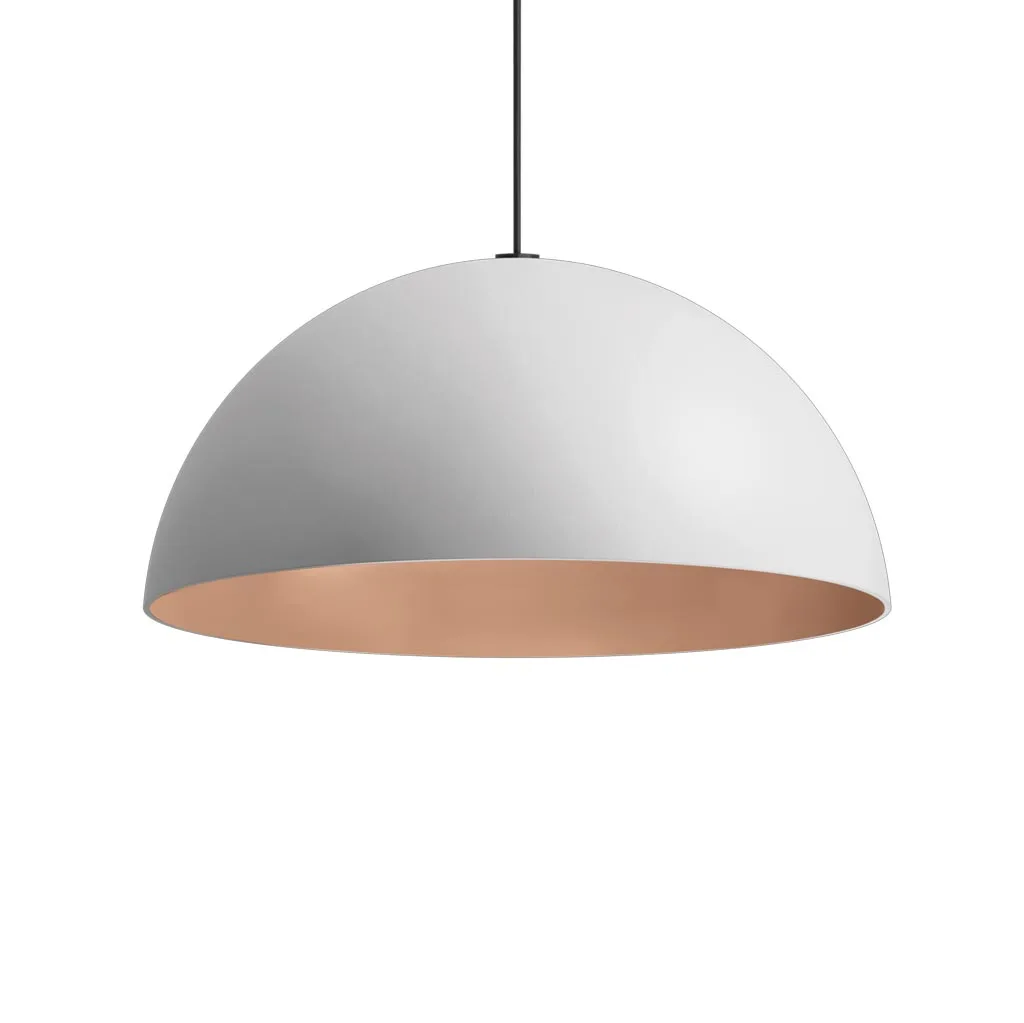 Cini & Nils Flip 500 Sospeso Pendelleuchte Weiß Rosegold