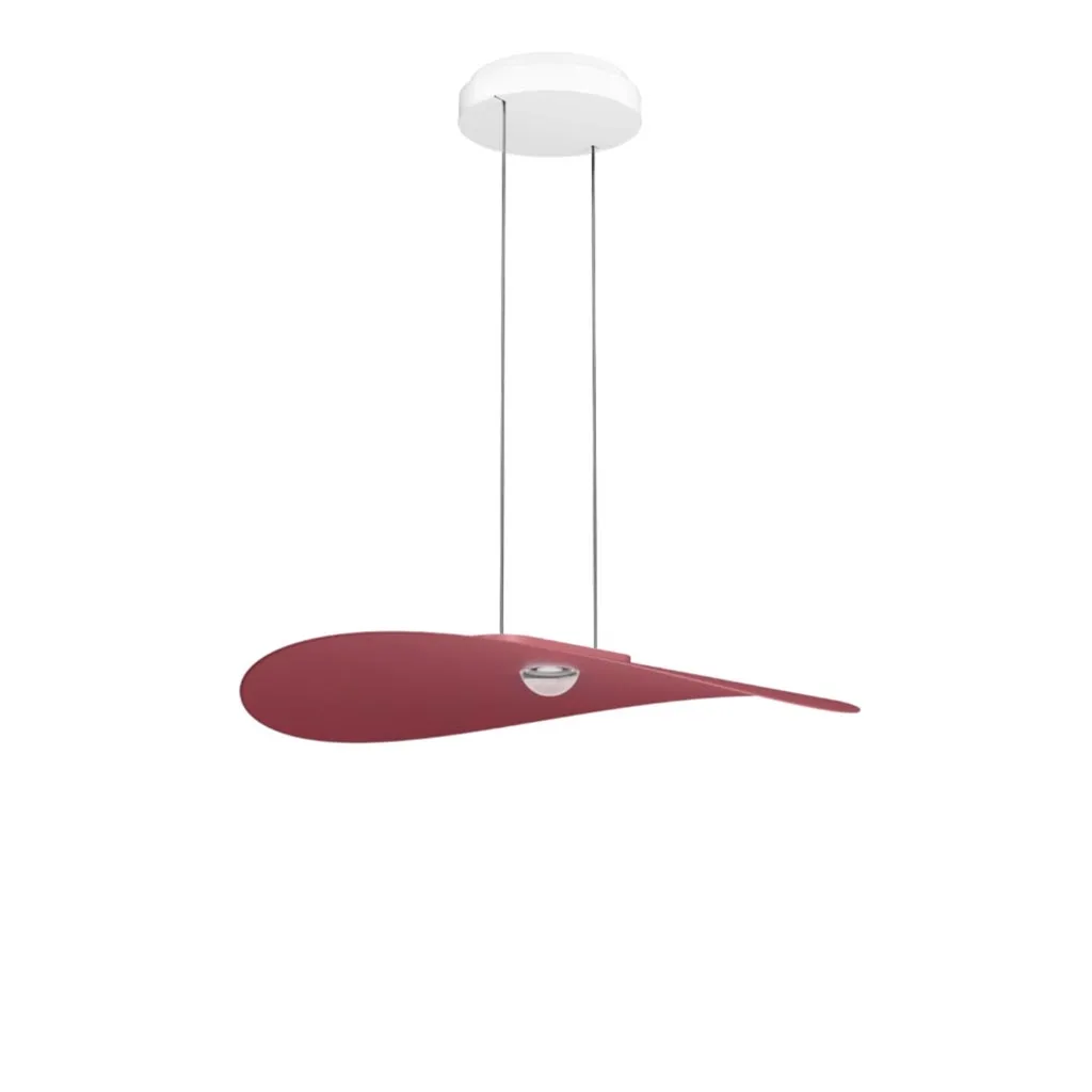 Cini & Nils Manta 500 Sospeso Biemissione Pendelleuchte rot