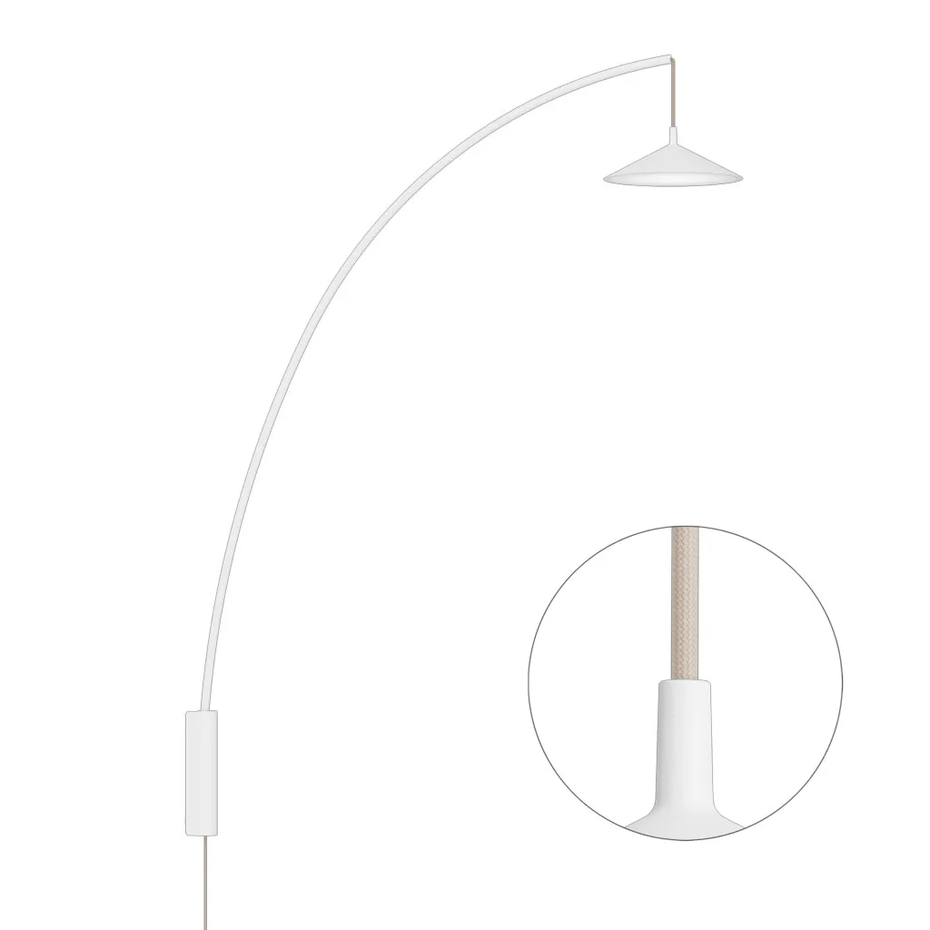 Cini & Nils Minima Parette Wandleuchte Weiß