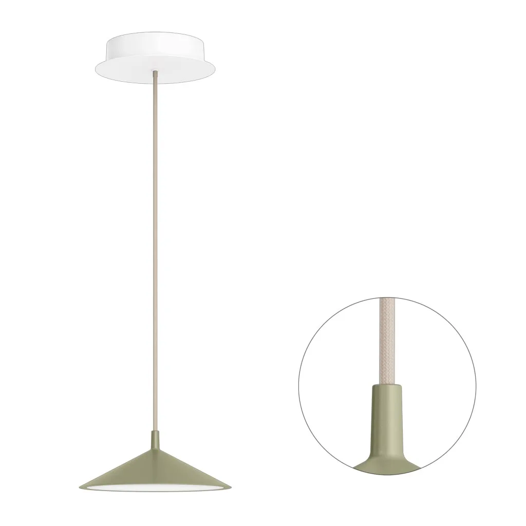 Cini & Nils Minima Sospesa Pendelleuchte Grün