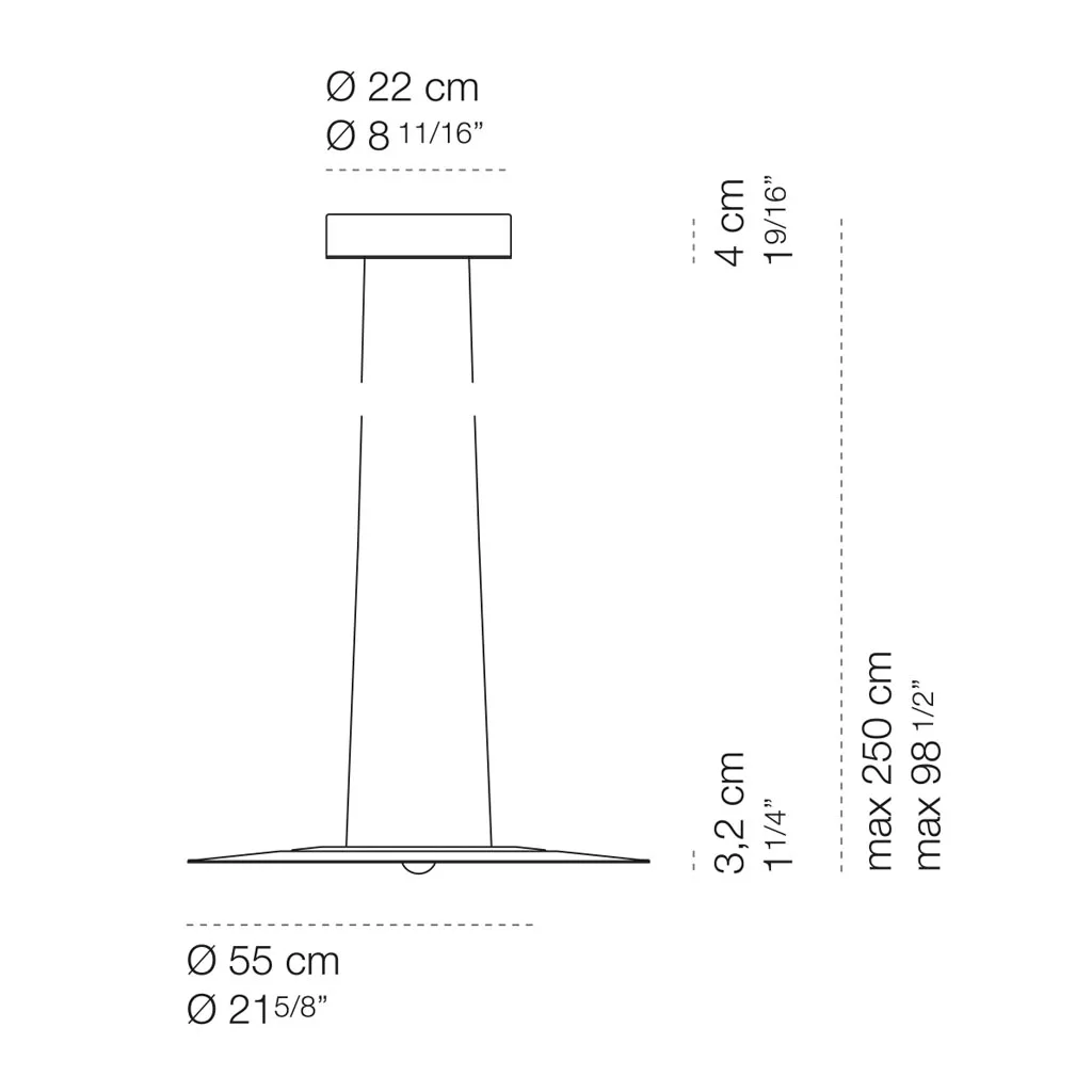 Cini & Nils Passepartout55 Sopratavolo Pendelleuchte – Bild 10