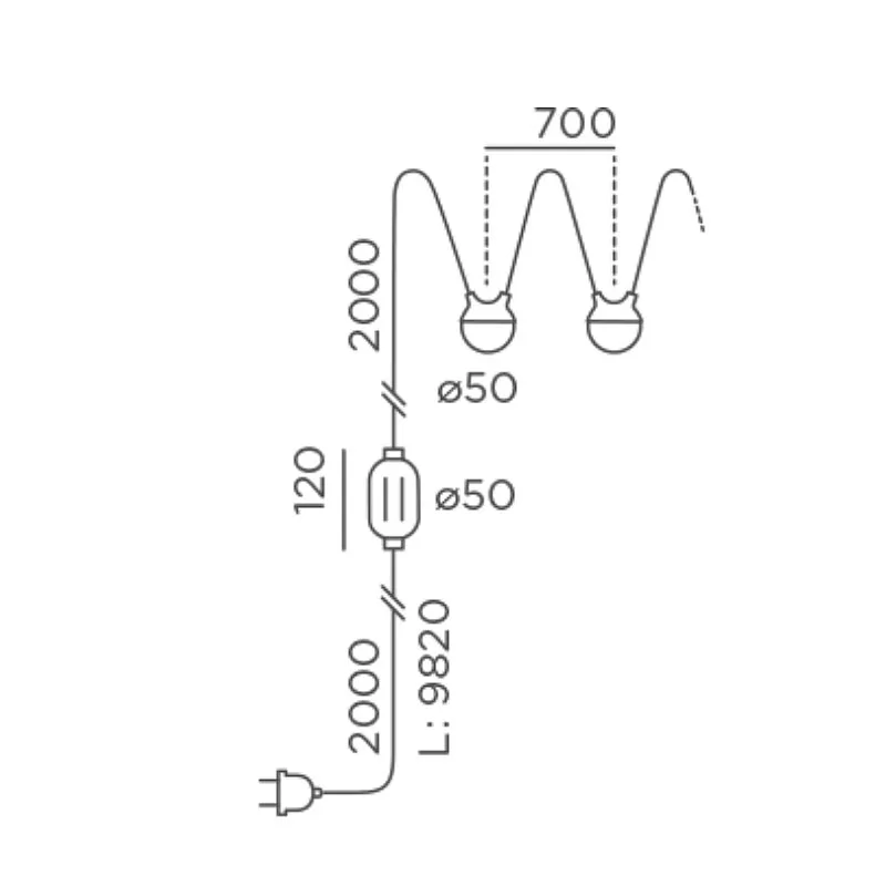 IP44.DE Cherry Bubbls Plug Lichterkette – Bild 5