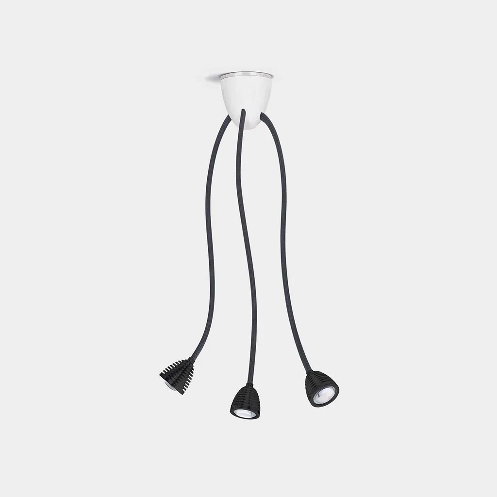 Less'n'More Athene Dreiflammig LED-Deckenleuchte