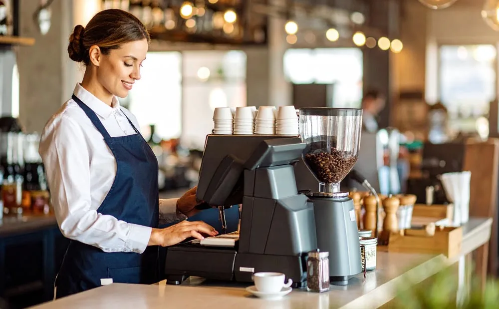 Service Bereiche im Restaurant Beleuchten